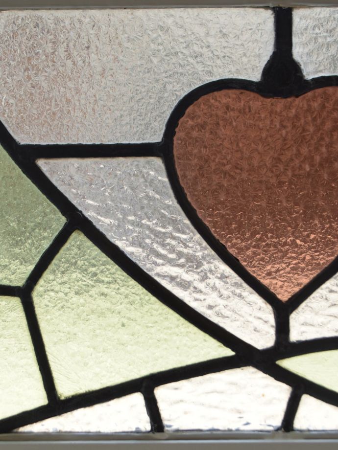 アンティークステンドグラスのガラス