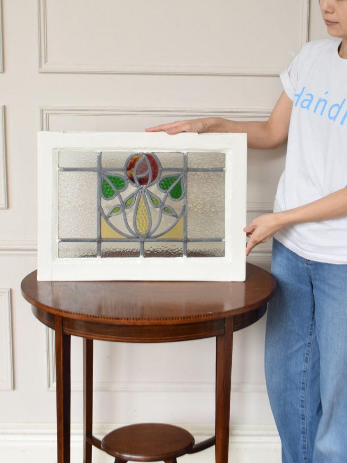 アンティークのステンドグラス