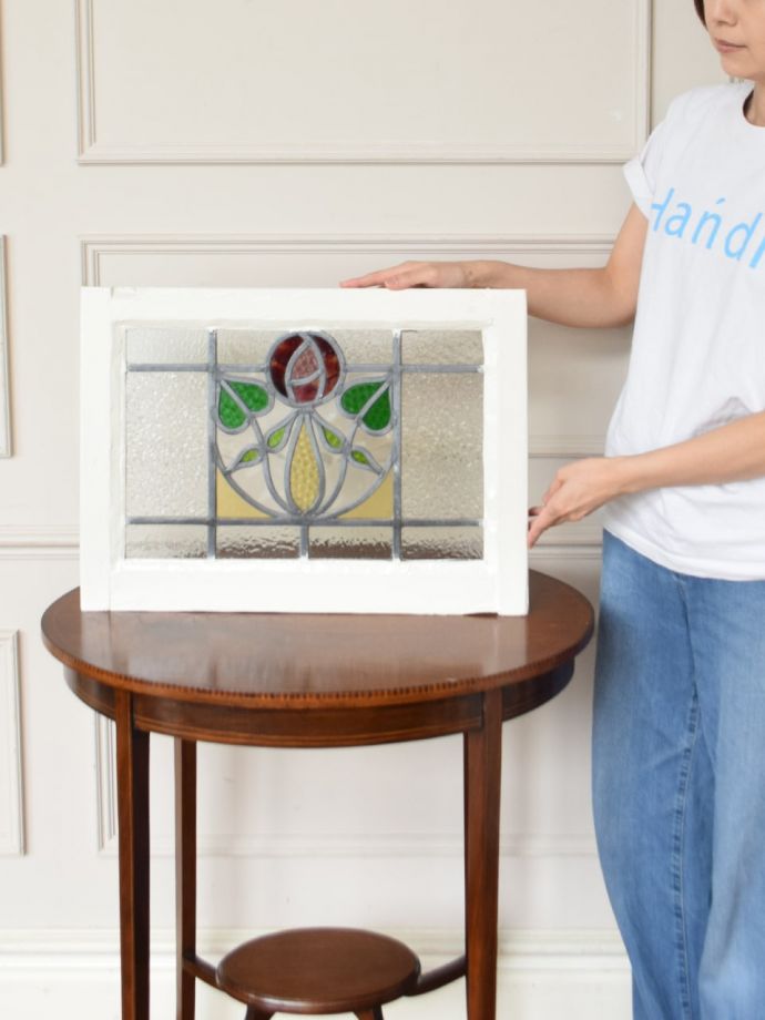 アンティークのステンドグラス