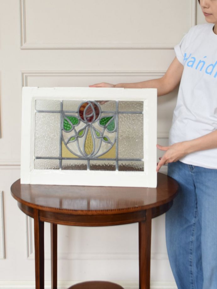 アンティークのステンドグラス