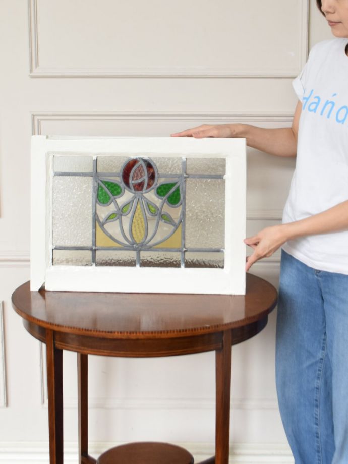 アンティークのステンドグラス