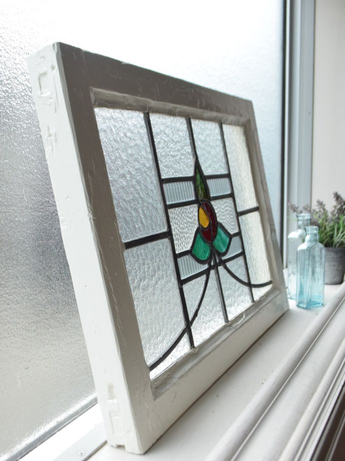 アンティークのステンドガラス