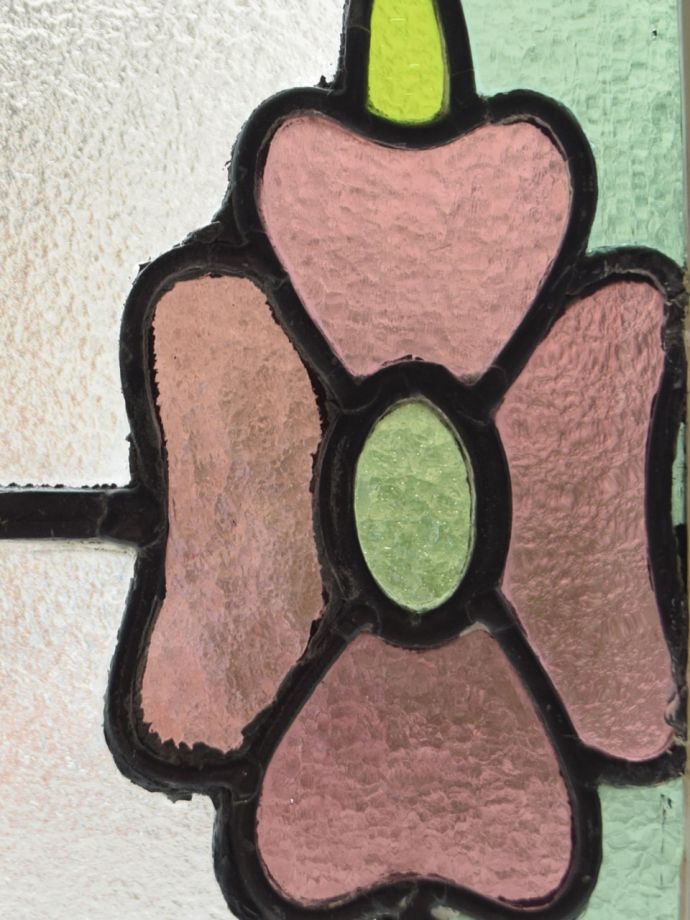 ステンドグラスのお花