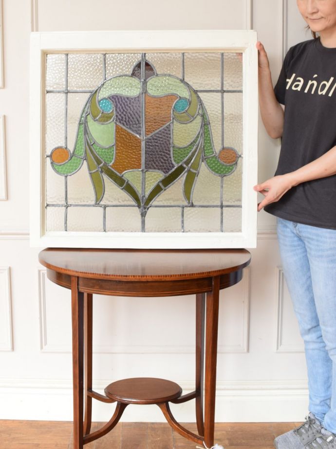 アンティークのステンドガラス