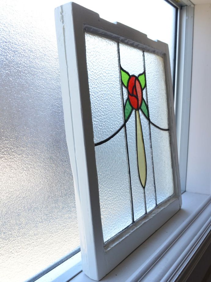 アンティークのステンドガラス