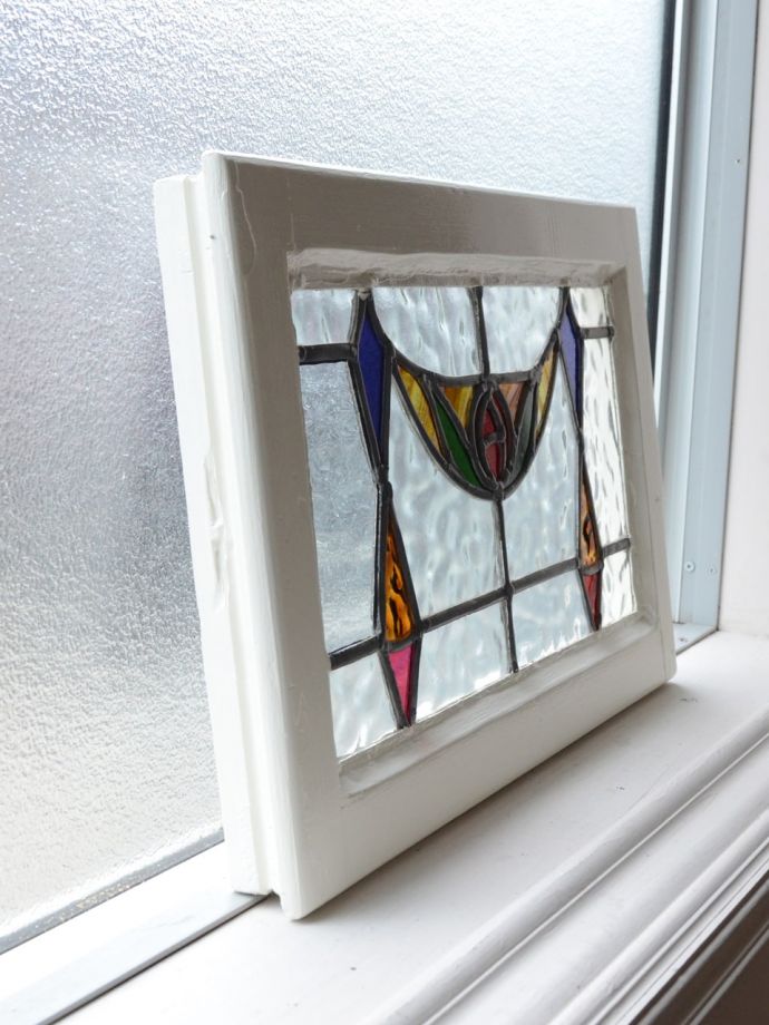 アンティークのステンドガラス