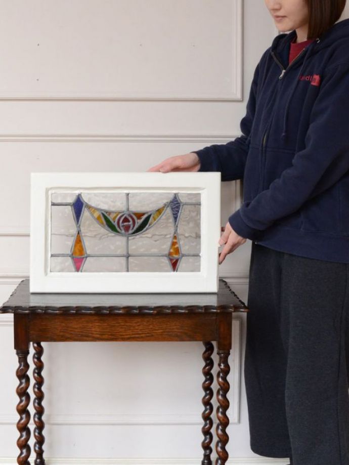 アンティークのステンドガラス