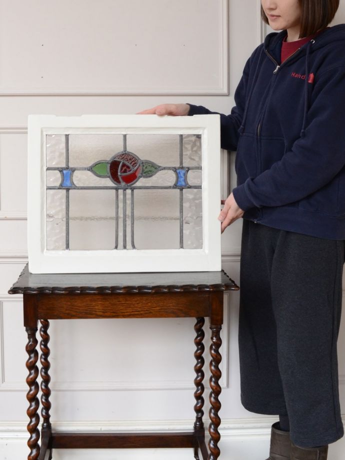 アンティークのステンドガラス