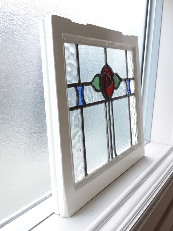 アンティークのステンドガラス