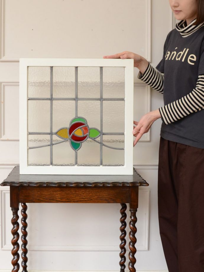 アンティークのステンドグラス