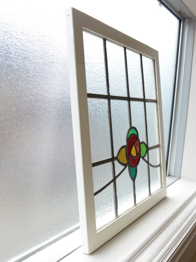 アンティークのステンドガラス