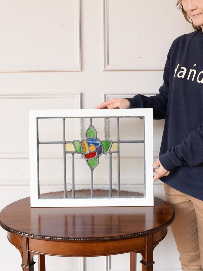 アンティークのステンドグラス