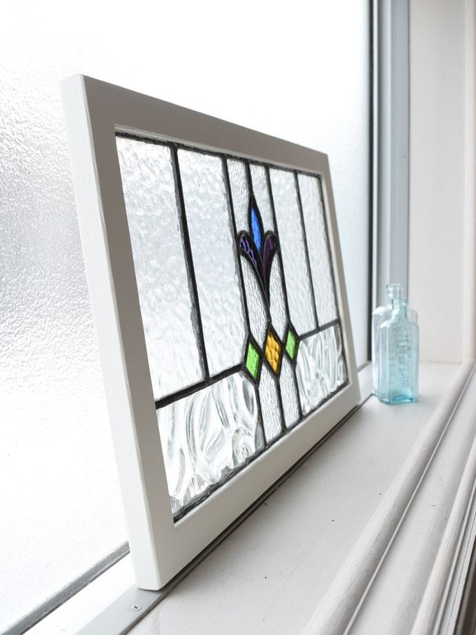 アンティークのステンドガラス