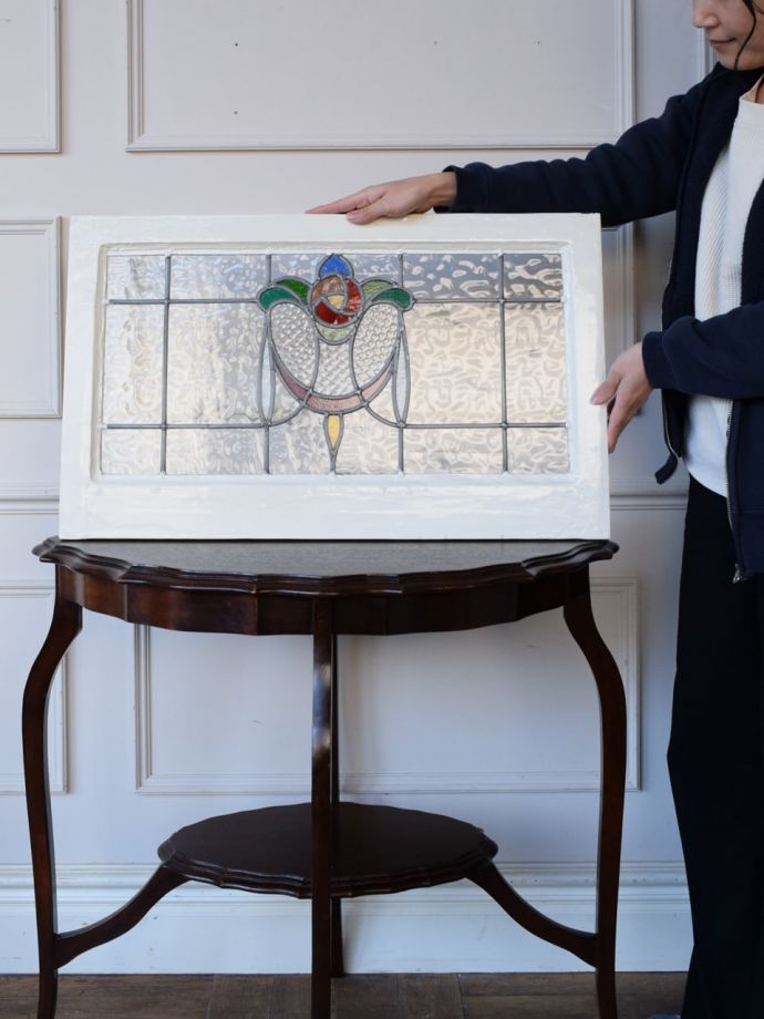 アンティークのステンドガラス