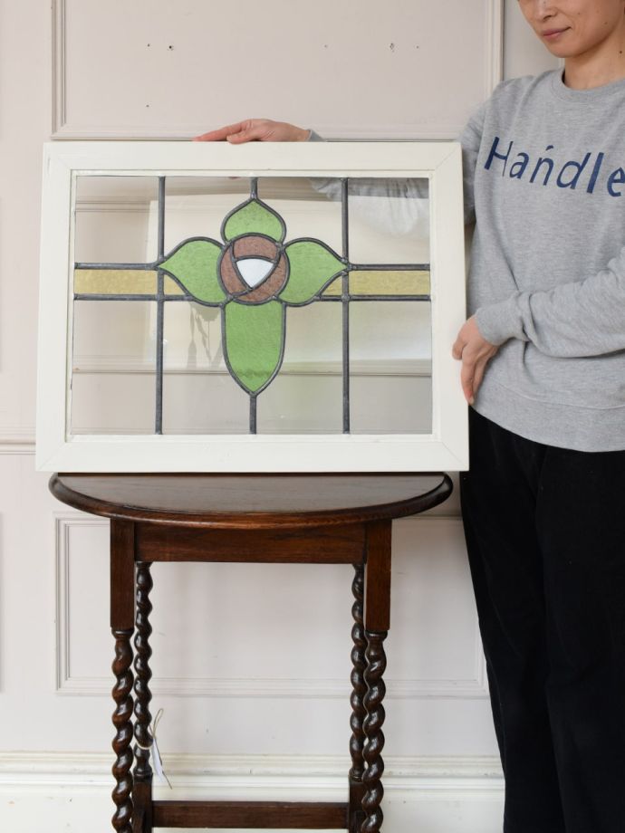 アンティークのステンドグラス