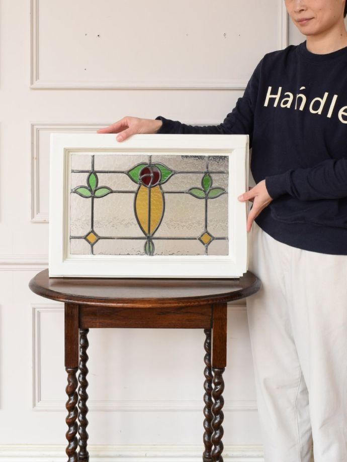 アンティークのステンドガラス