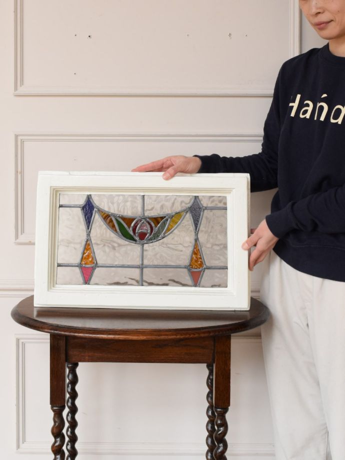 アンティークのステンドガラス