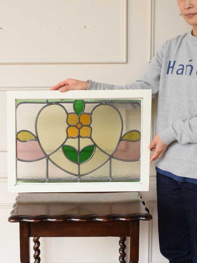 アンティークのステンドグラス