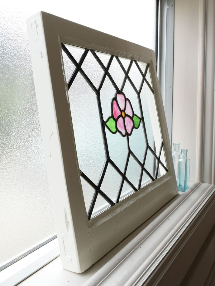 アンティークのステンドガラス