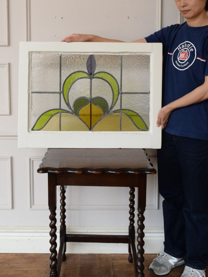 アンティークのステンドガラス