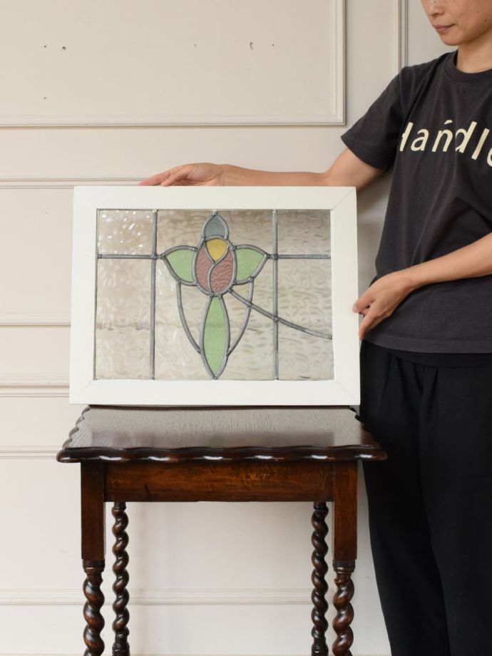 アンティークのステンドグラス