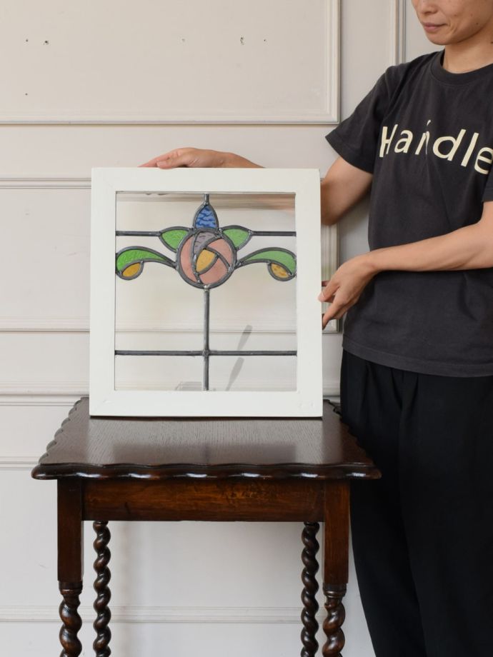 アンティークのステンドグラス