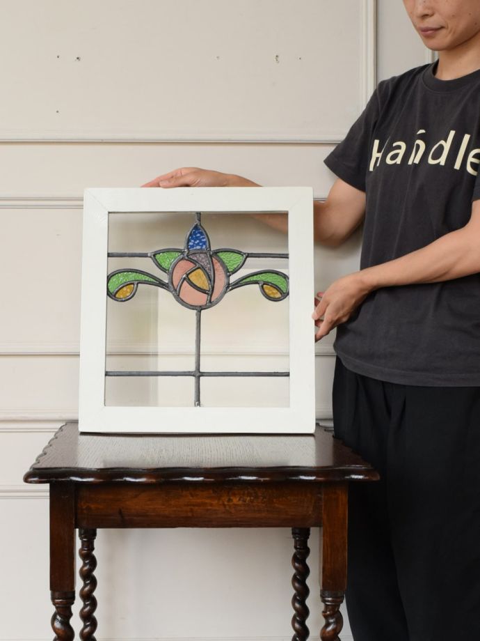 アンティークのステンドグラス