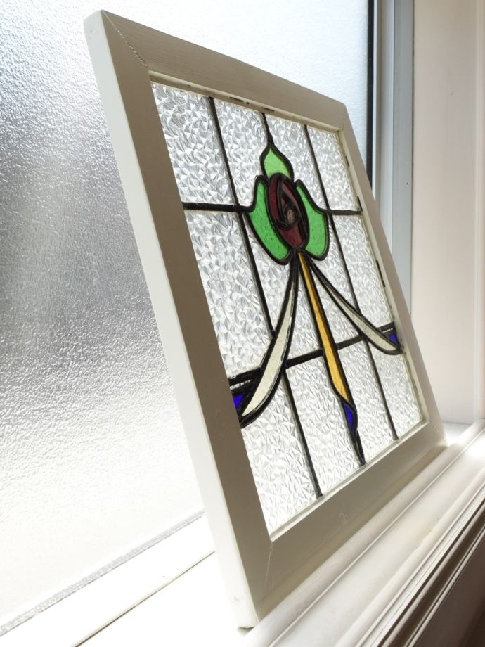 アンティークのステンドガラス