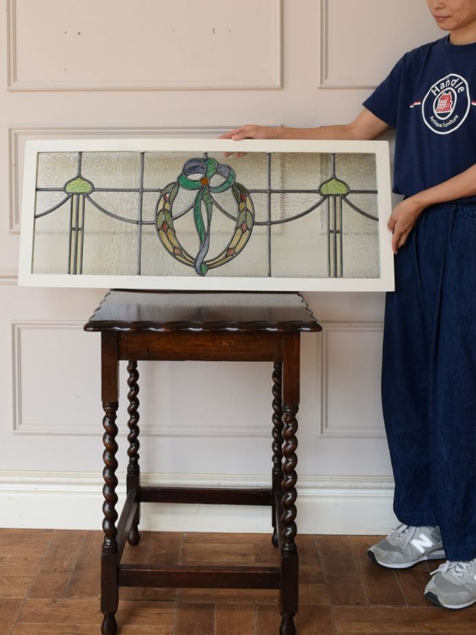 アンティークのステンドグラス