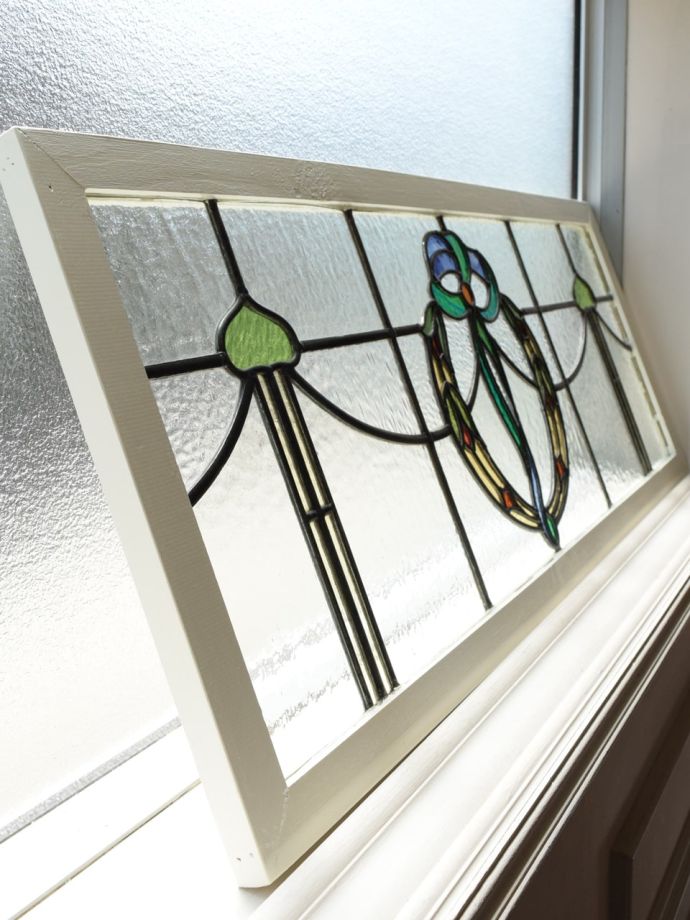 アンティークのステンドガラス