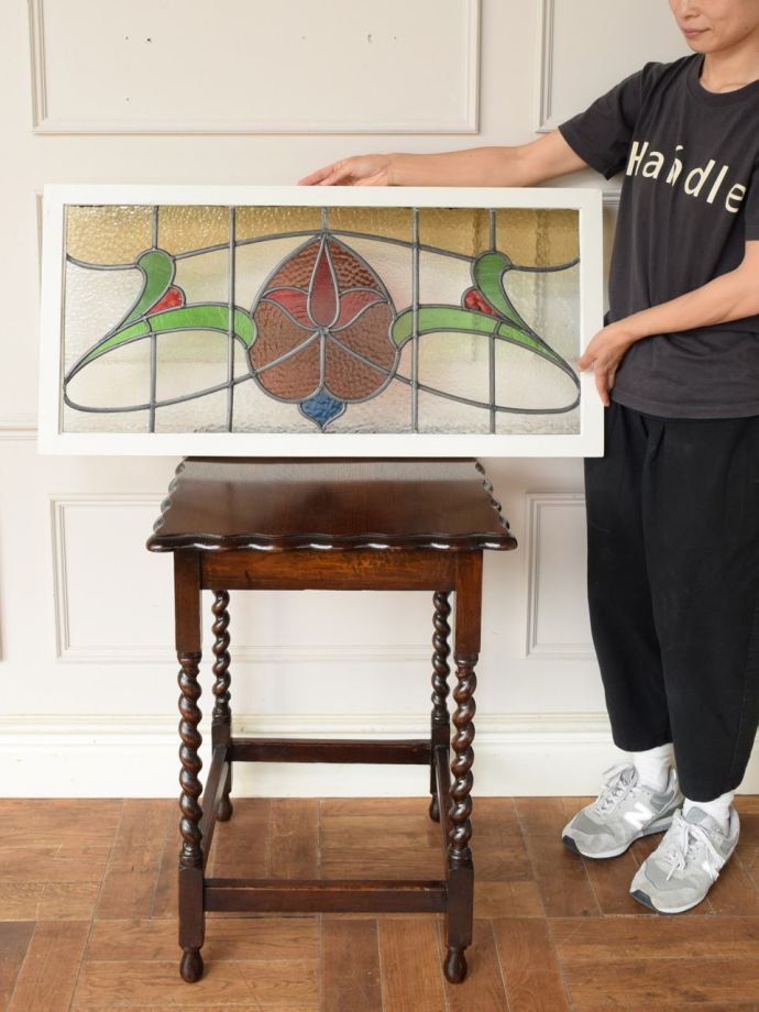 アンティークのステンドグラス