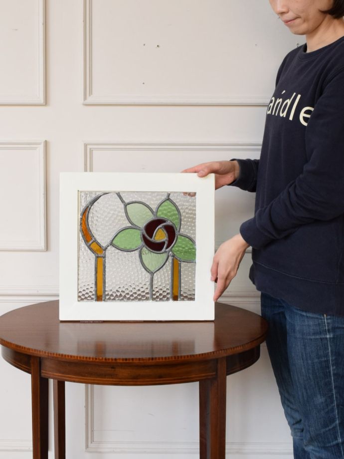 アンティークのステンドグラス