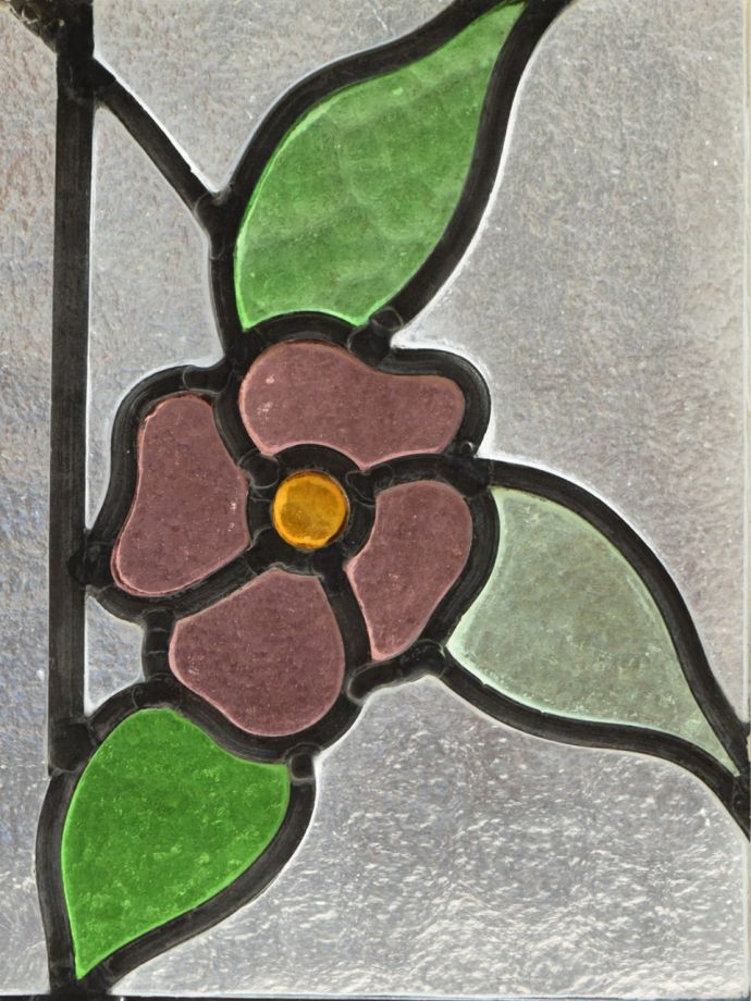 ステンドグラスのお花