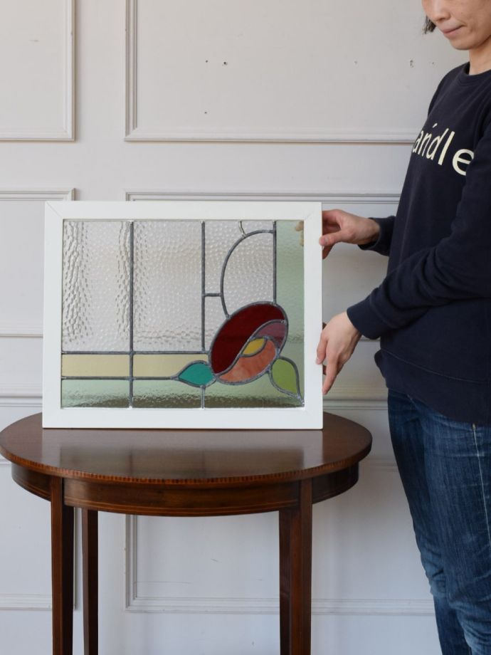 アンティークのステンドグラス