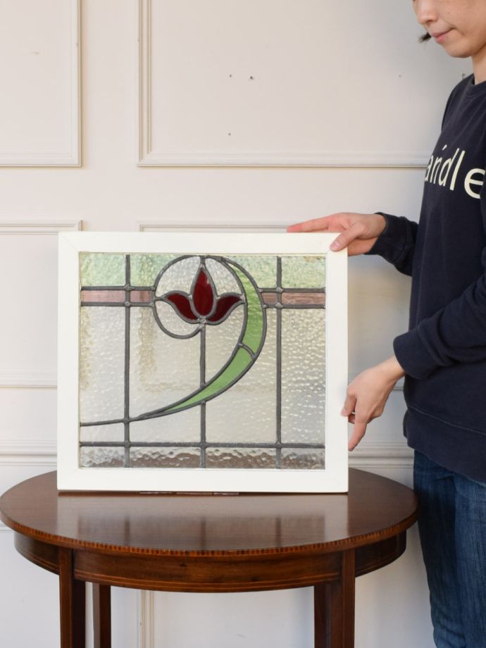 アンティークのステンドグラス