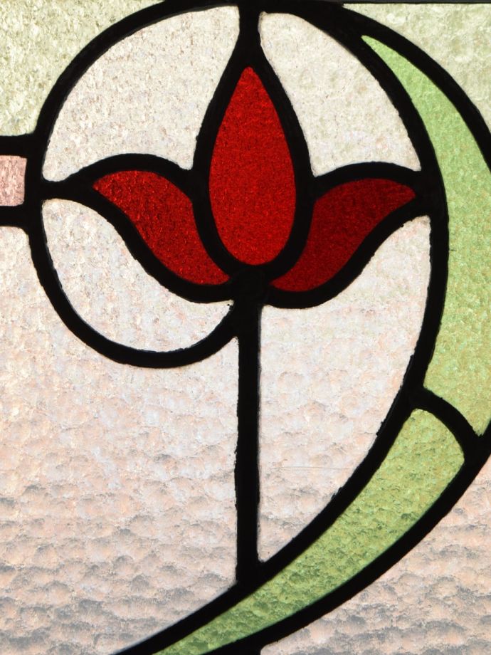 ステンドグラスのお花