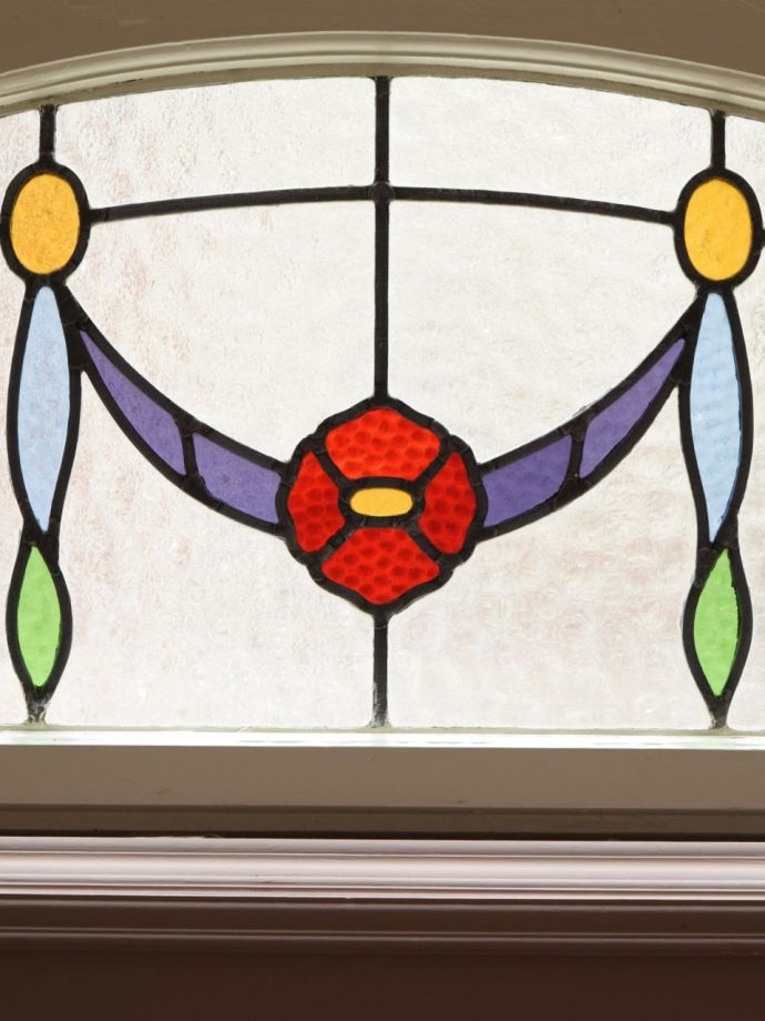 ステンドグラスのお花