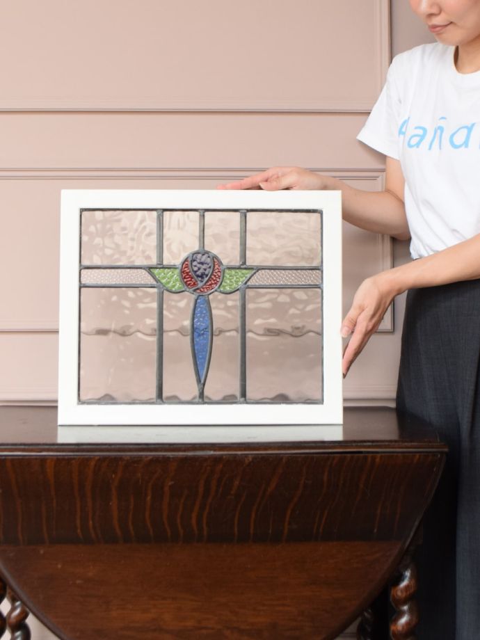 アンティークのステンドグラス