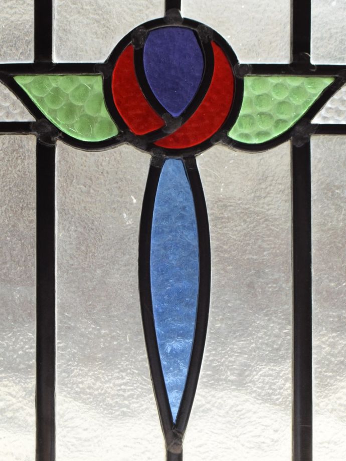 ステンドグラスのバラ