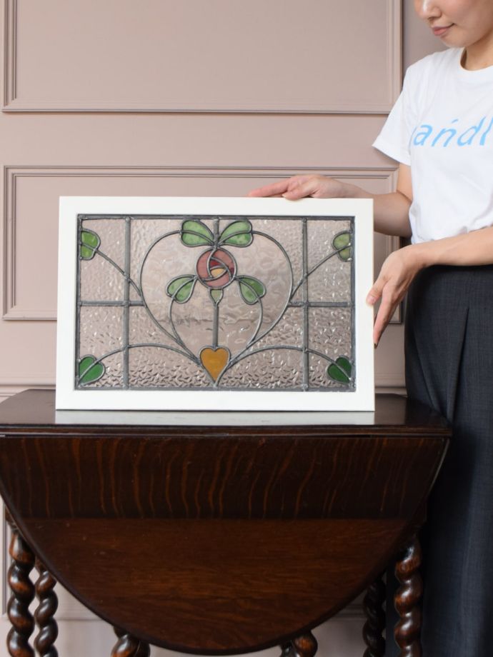 アンティークのステンドグラス