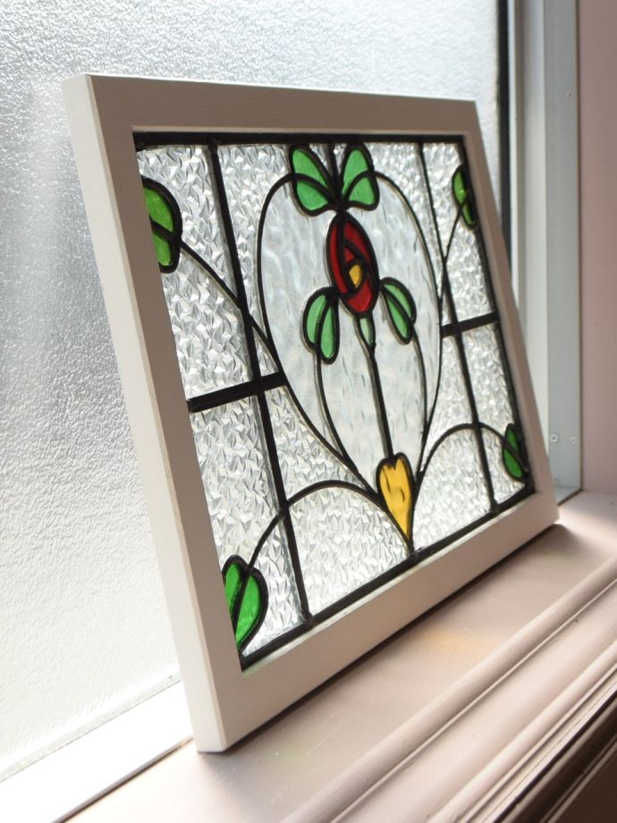 アンティークのステンドガラス