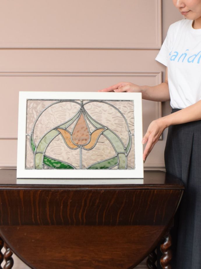 アンティークのステンドグラス