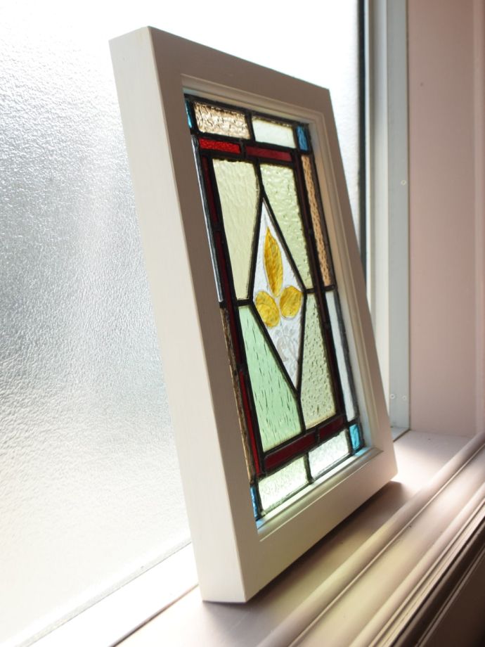 アンティークステンドグラスの枠