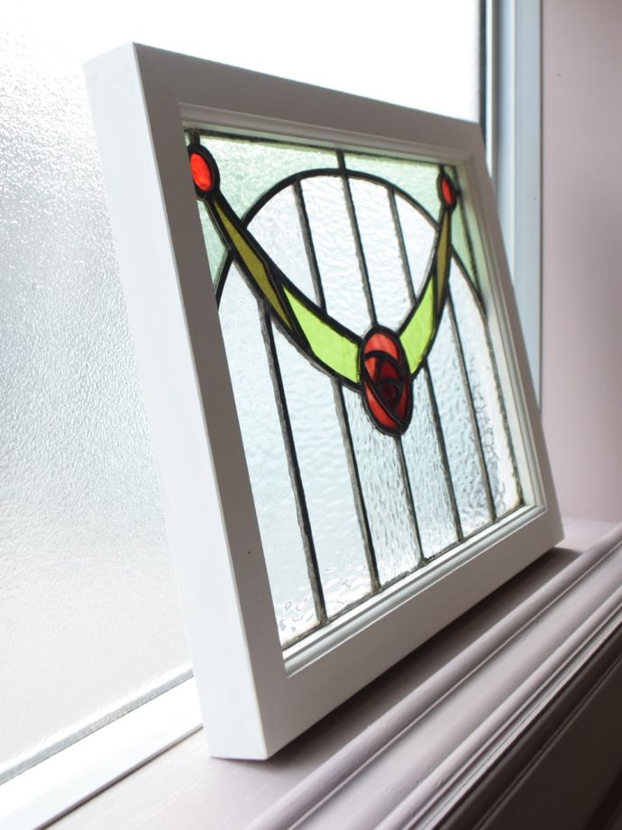 アンティークのステンドガラス