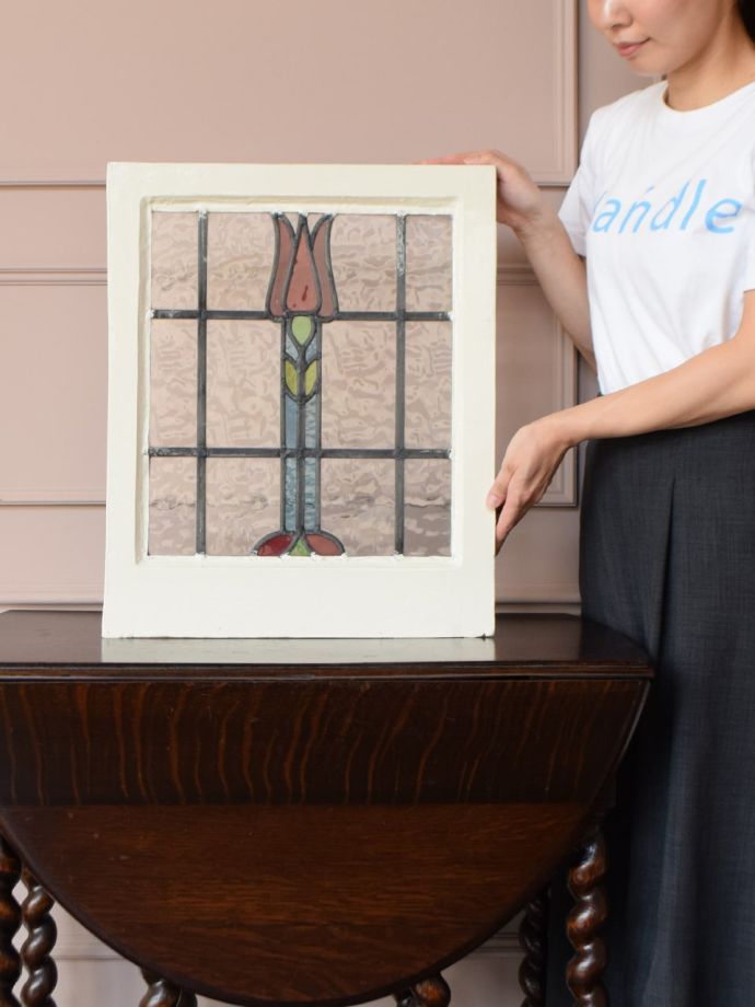 アンティークのステンドグラス