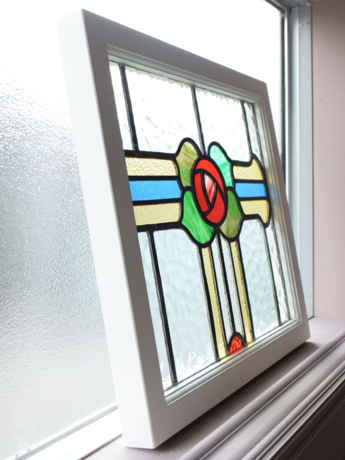 アンティークのステンドガラス