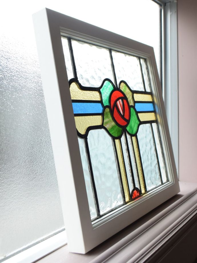 アンティークのステンドガラス