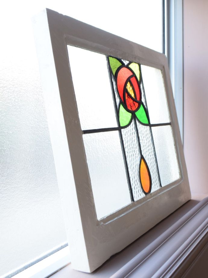 アンティークのステンドガラス