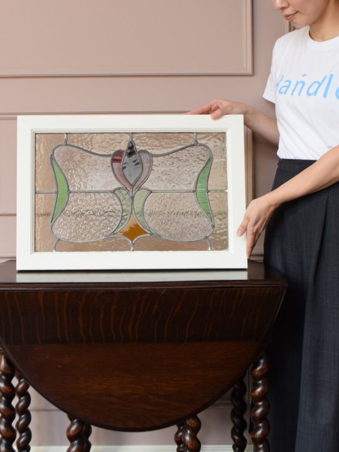 アンティークのステンドグラス