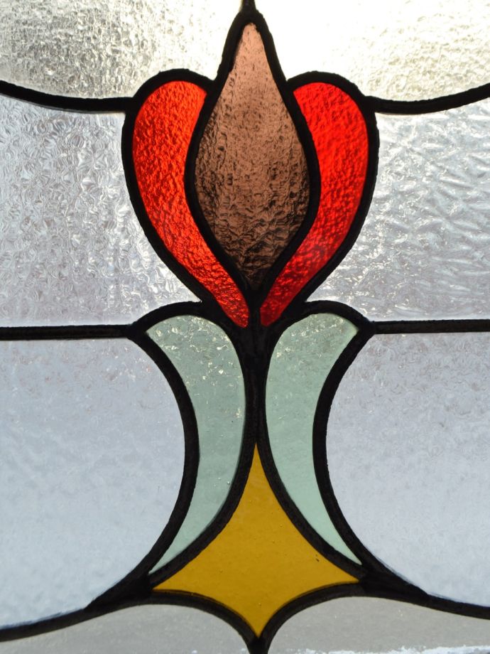 ステンドグラスのお花